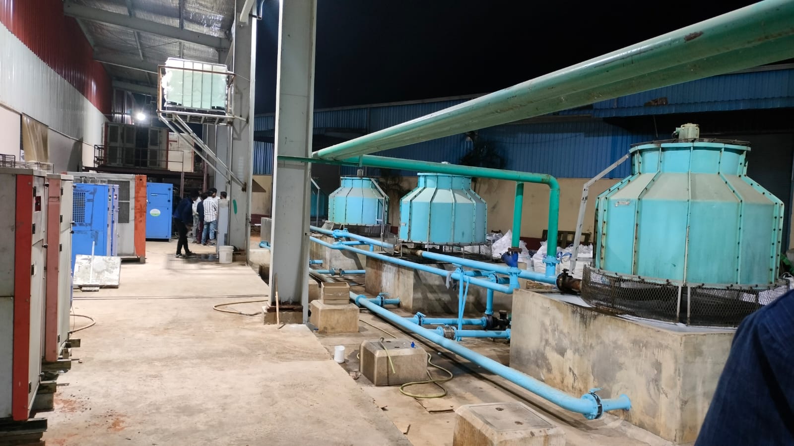 Package Chillers and Cooling Tower Installation